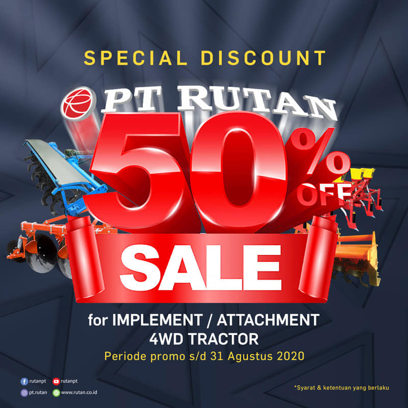 PT RUTAN - Content : Special Discount UP TO 50% . Selamat...