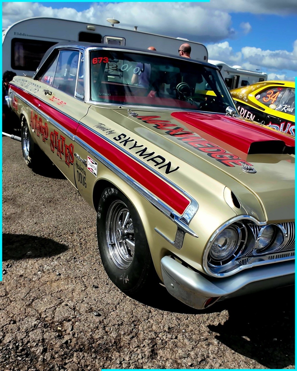 Schaedler 6.6×6.6 POLA I just love old school Mopar race cars! 1964 Dodge Polara