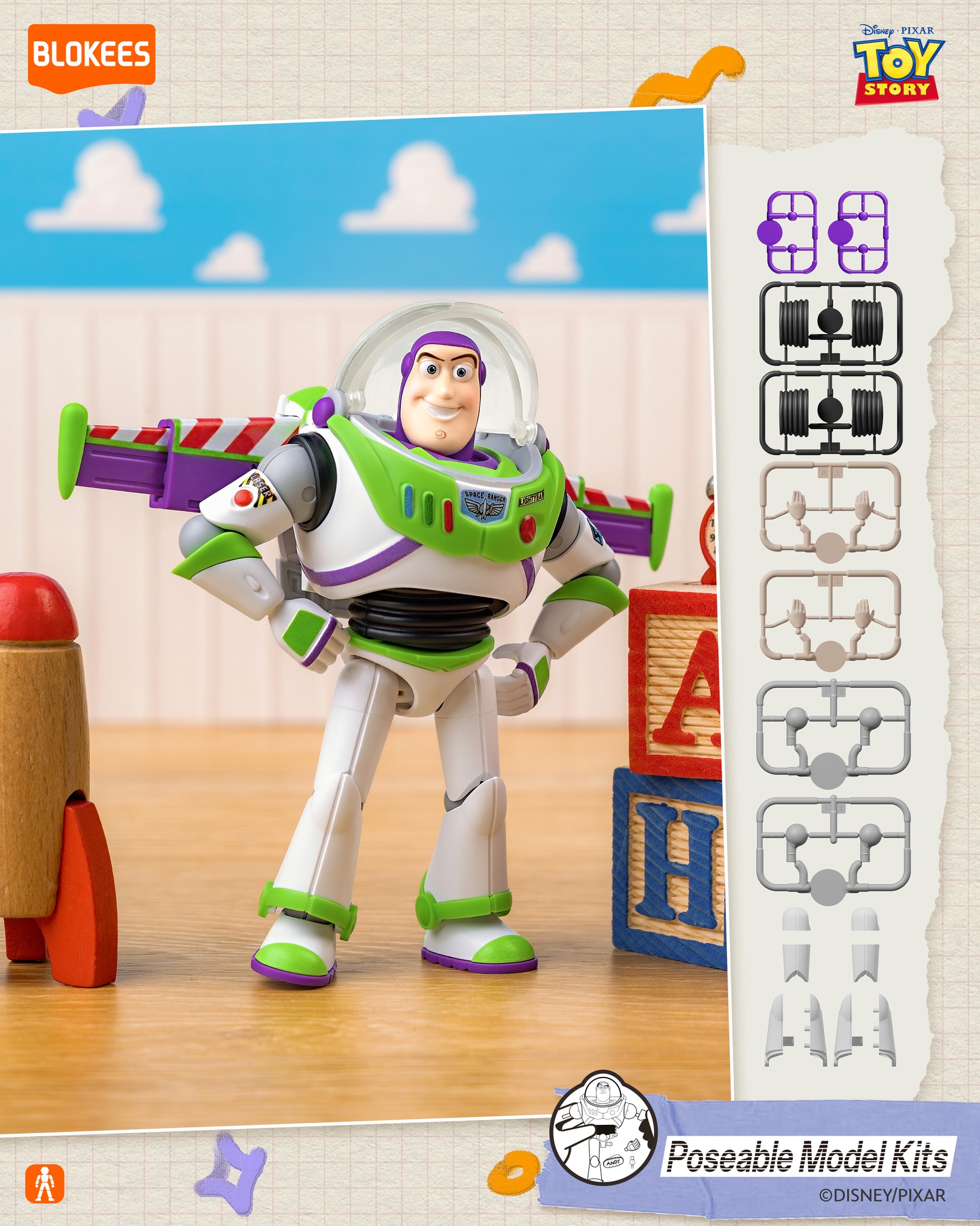 Introducing Blokees Toy Story Elite Version 01 – Friendship Quest