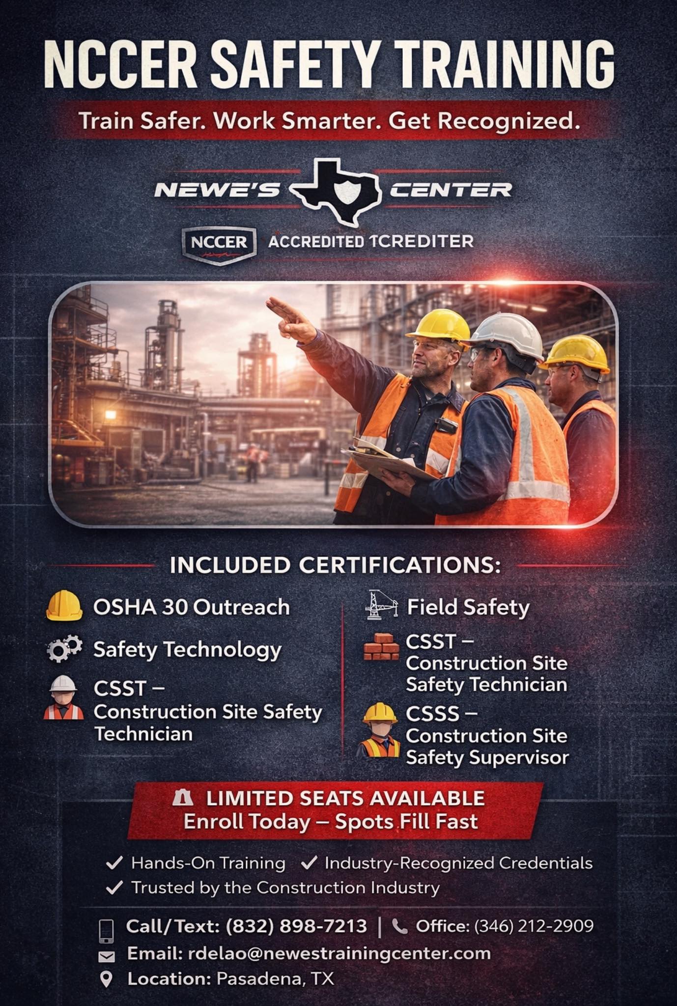 Newe’s - 🦺 Safety doesn’t have to be boring! Our NCCER Safety Training ...