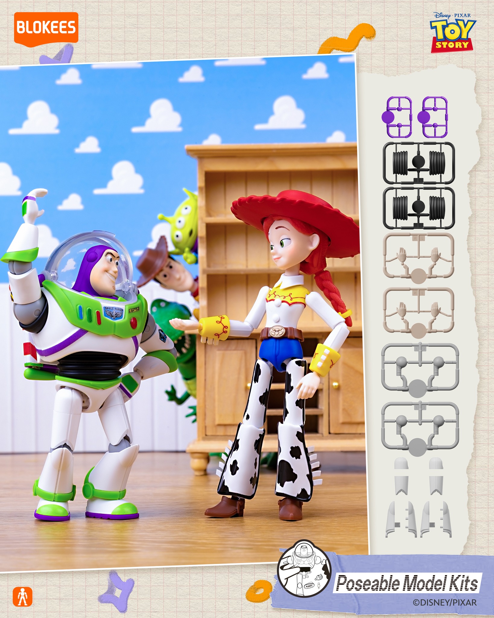 Meet Blokees Toy Story Elite Version 01 – Friendship Quest 