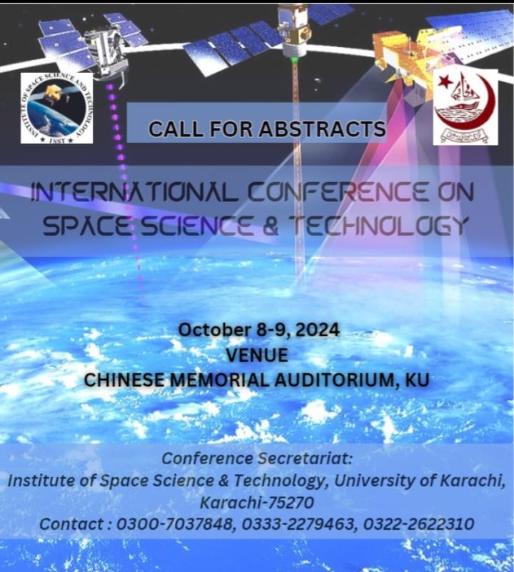 Institute of Space Science & Technology - ISST, University of Karachi ...