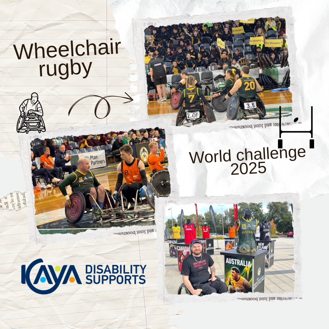 Kaya - We were honoured to attend and support the 2025 Wheelchair Rugby ...