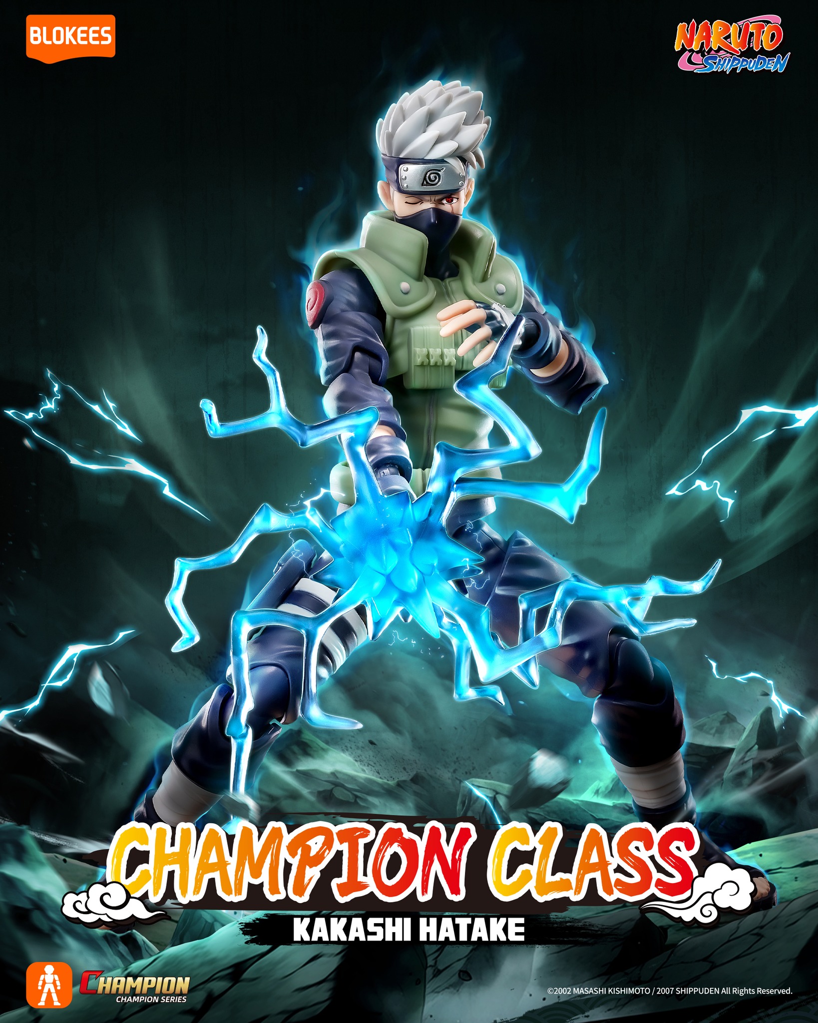KAKASHI 自主制作 1st CD 『ドラマチック』 Meet Blokees NARUTO SHIPPUDEN-CC06-Kakashi Hatake The Copy Ninja