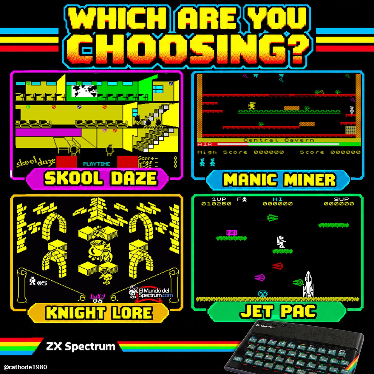 Which ZX Spectrum classic are you choosing