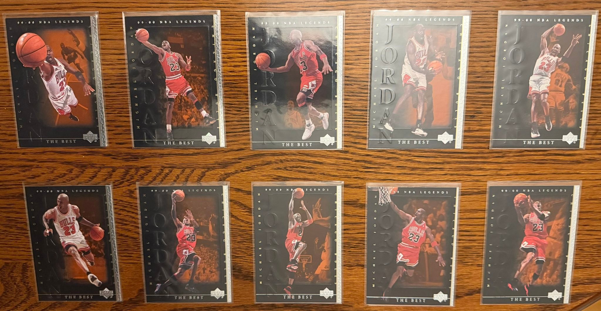 How many cards to complete 2000 Upper Deck NBA Legends set?