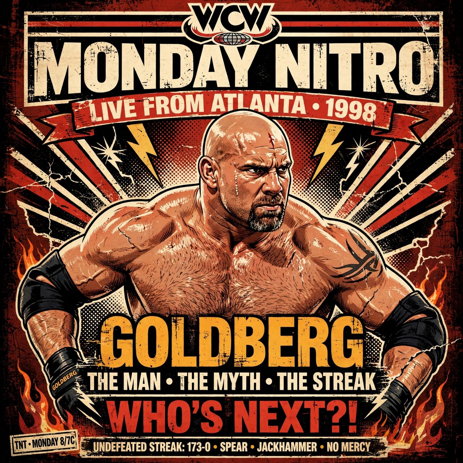 Who's Next?! Happy Birthday to WCW/WWE Legend Bill Goldberg! What