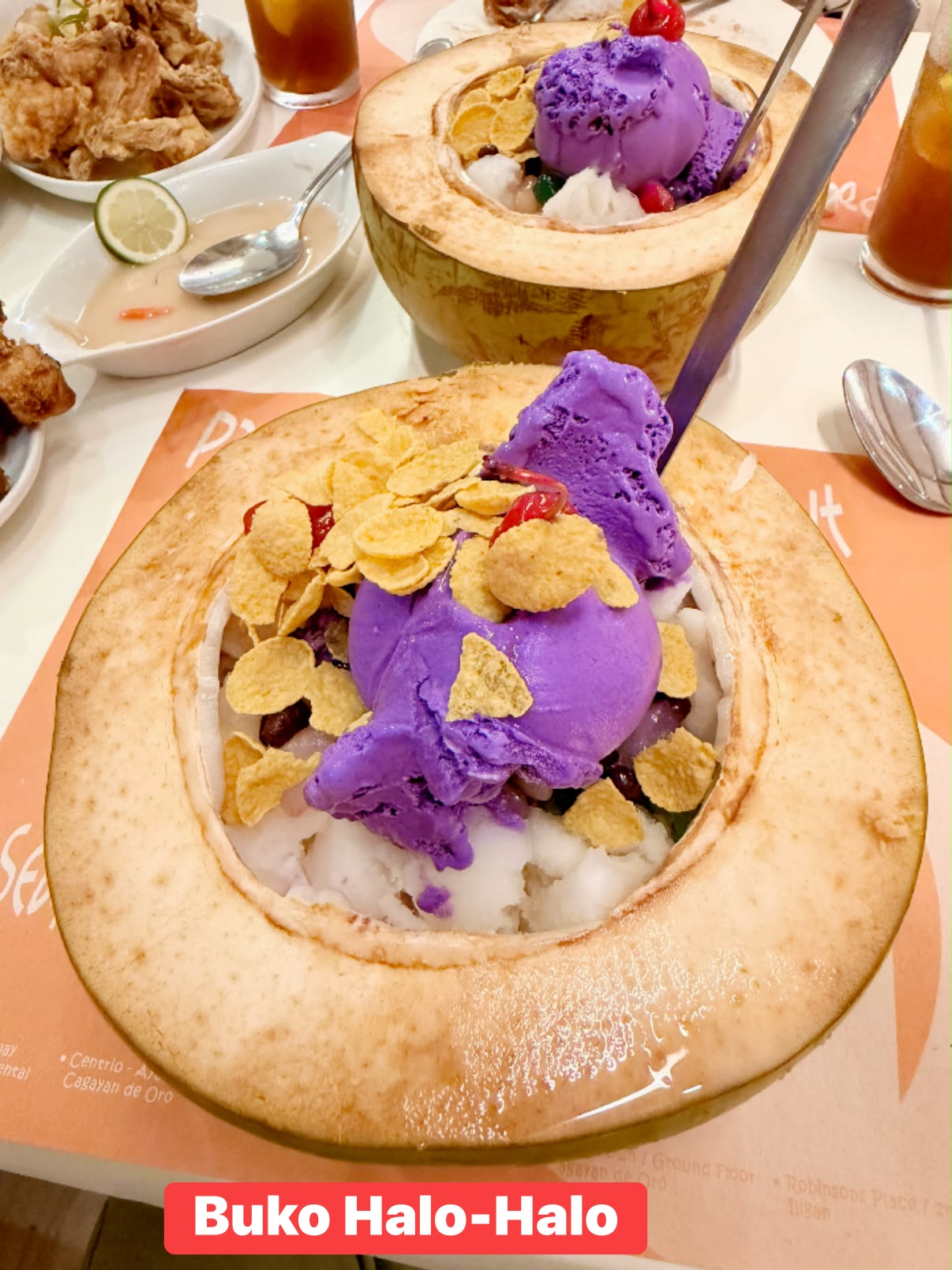 Halo Halo dessert at Crave Food Hall in Biloxi | Ocean Springs, MS