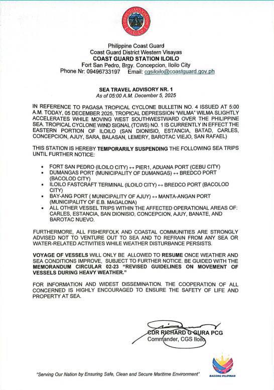 Aksyon - #ADVISORY: WALA BIYAHE ANG RORO VESSELS HALIN DUMANGAS ...