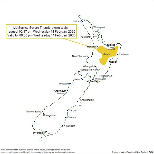 Bay - UPDATE AS OF 9:41pm: The thunderstorm watch and warning has now ...