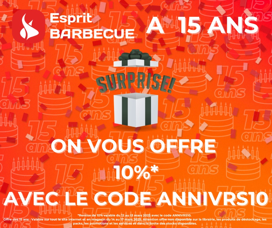 Code Promo Esprit Barbecue