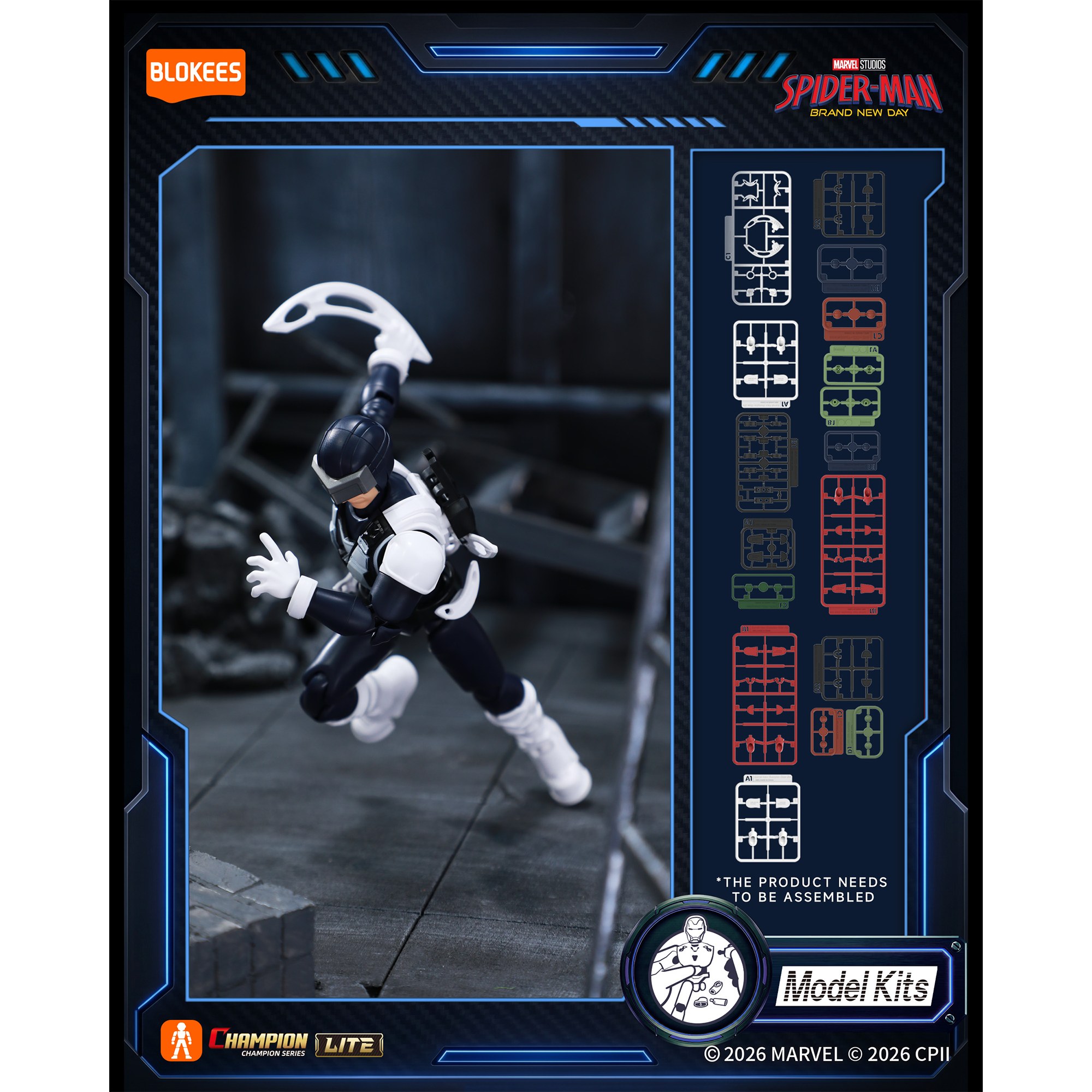 Blokees Marvel Hero Champion Class Lite 01 has arrived! Spider-Man