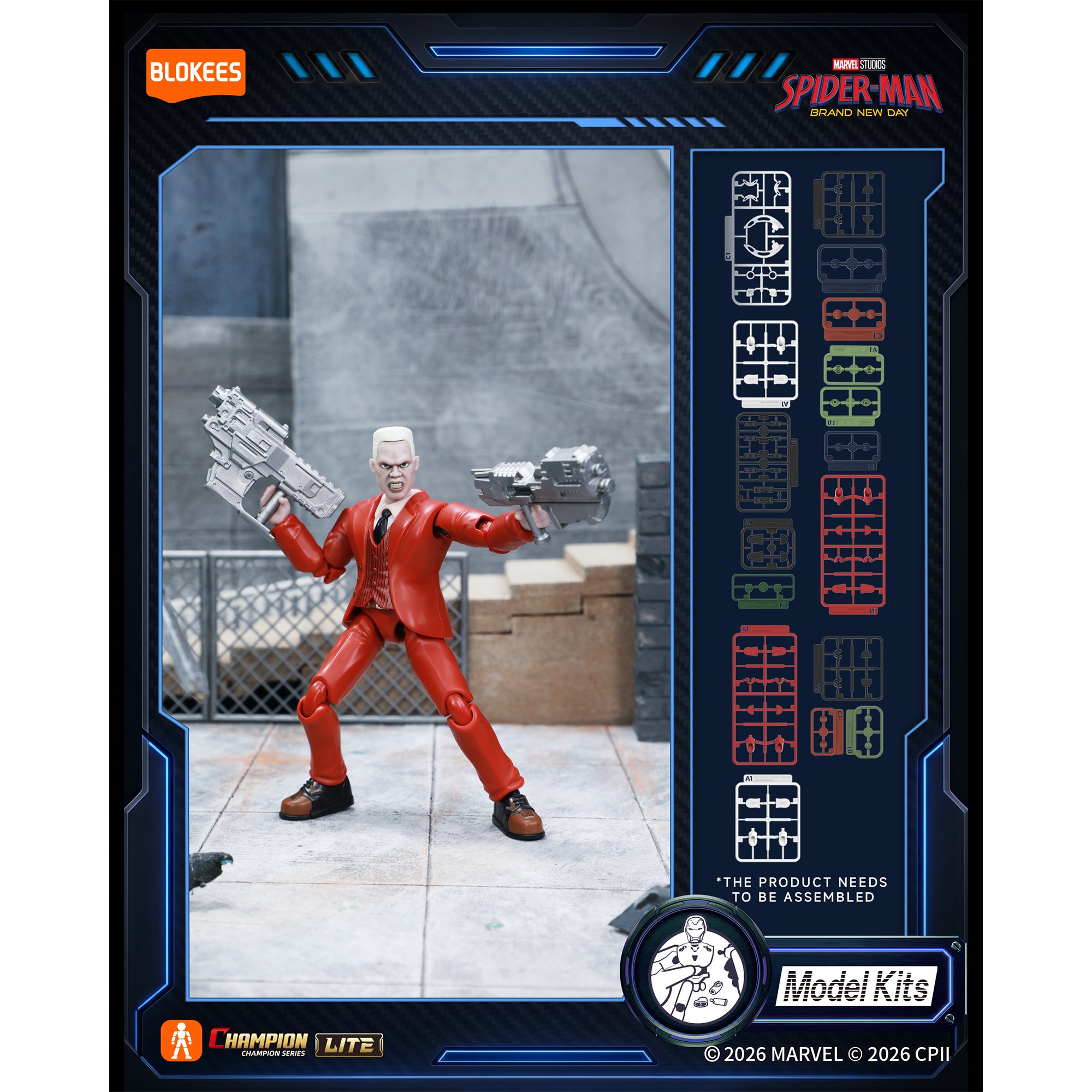 Blokees Marvel Hero Champion Class Lite 01 has arrived! Spider-Man