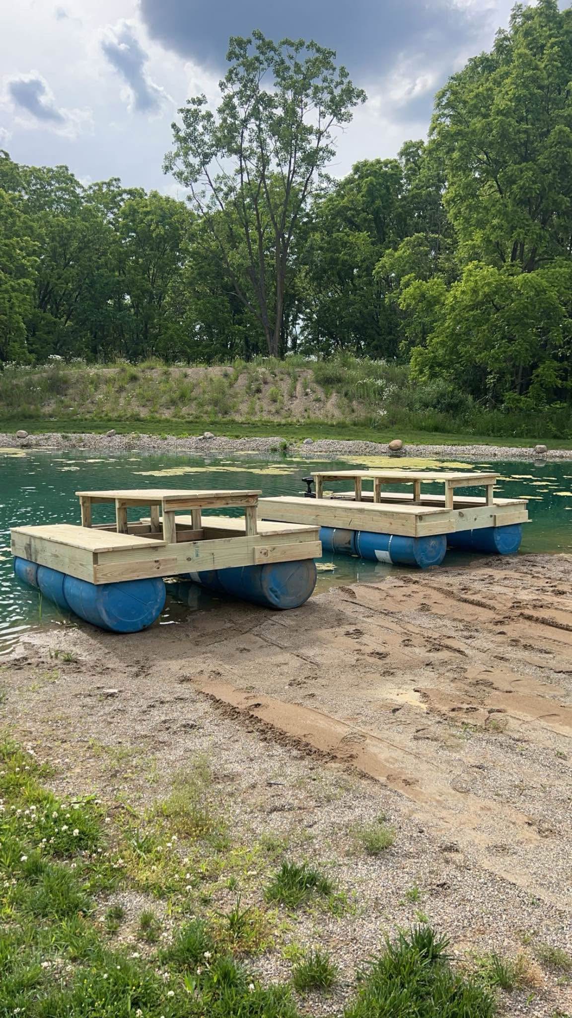 Floating Party Table - Outdoor Tables - Pleasant Lake, Indiana ...