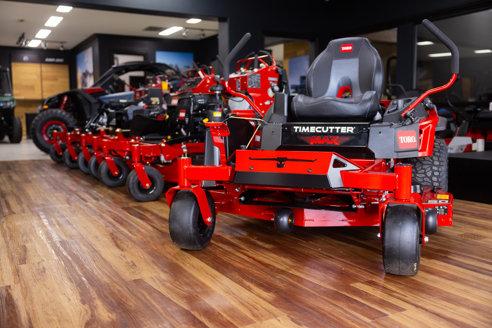 Toro open house at Powermaxx in Iron Station, NC