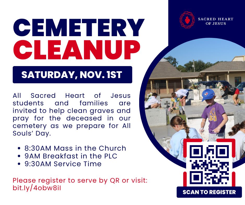 Sacred - 📅 🪦 All Sacred Heart of Jesus students and families are ...