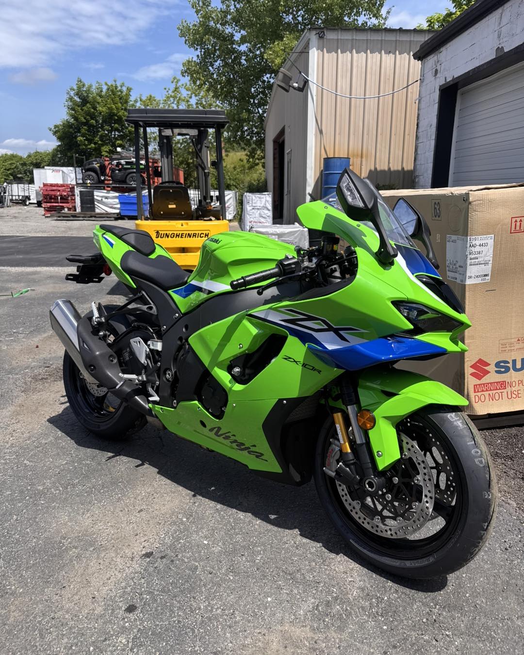 2026 Kawasaki Ninja ZX-10R ABS motorcycle at B&B Motorsports RI