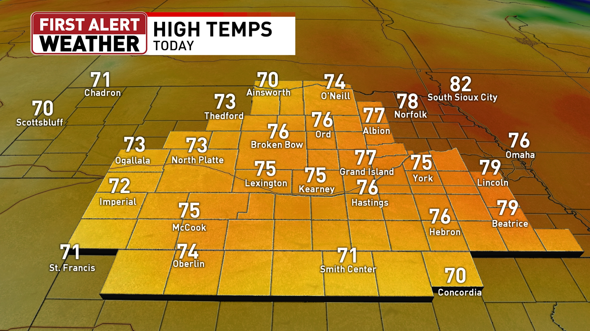 Chief - 5/7/25 Another day of very pleasant temperatures as highs ...
