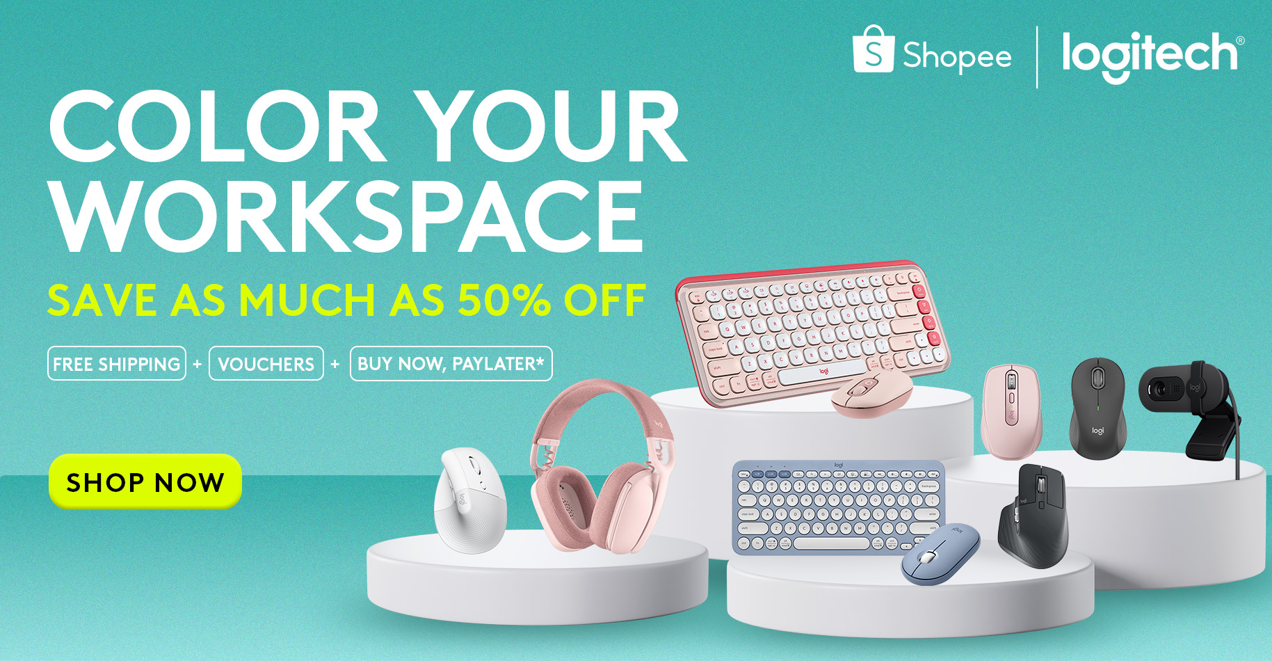 Tech - Experience Triple the Excitement with Shopee and Logitech’s 3.3 ...