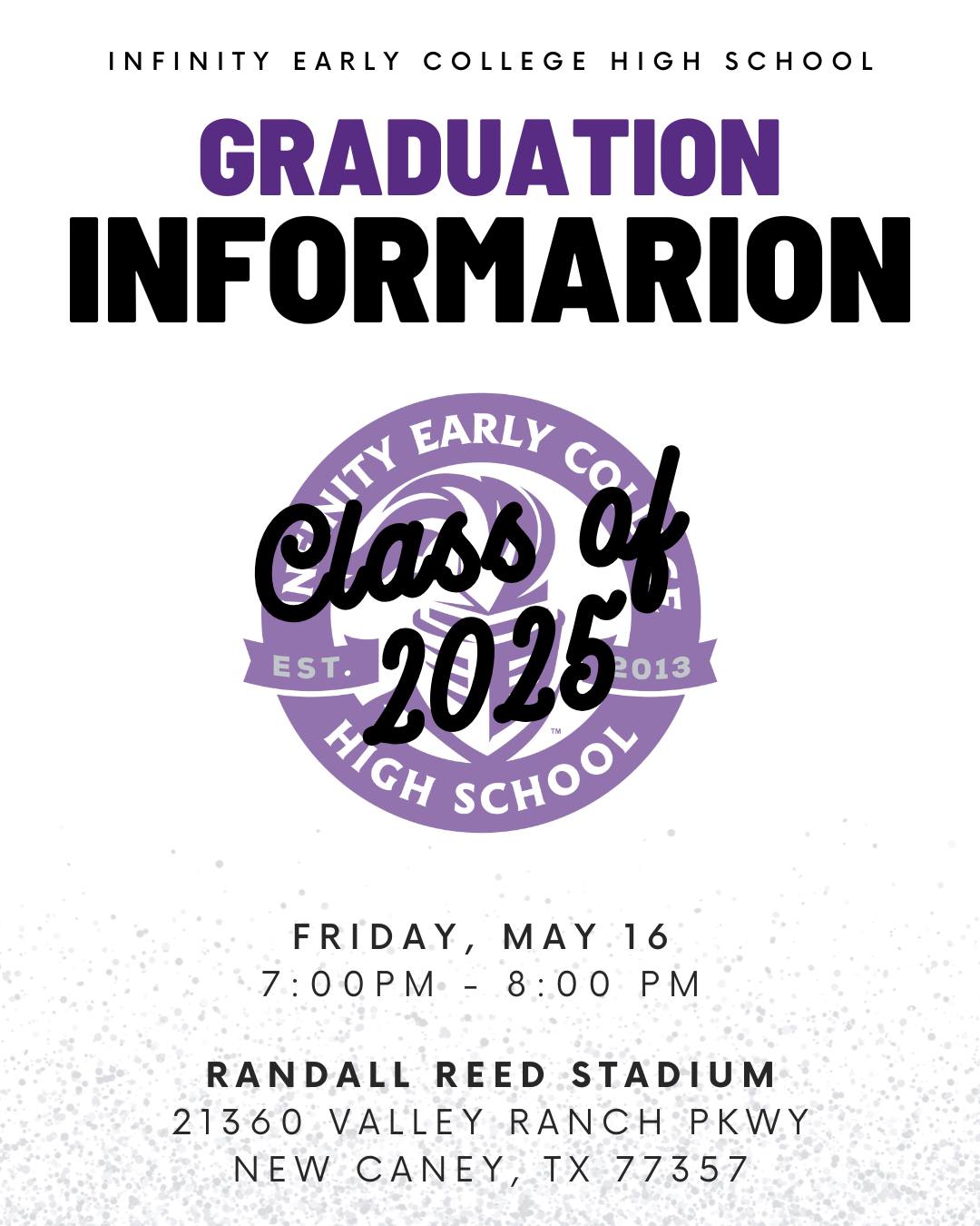 📅 Save the Date! The... - Infinity Early College High School | Facebook