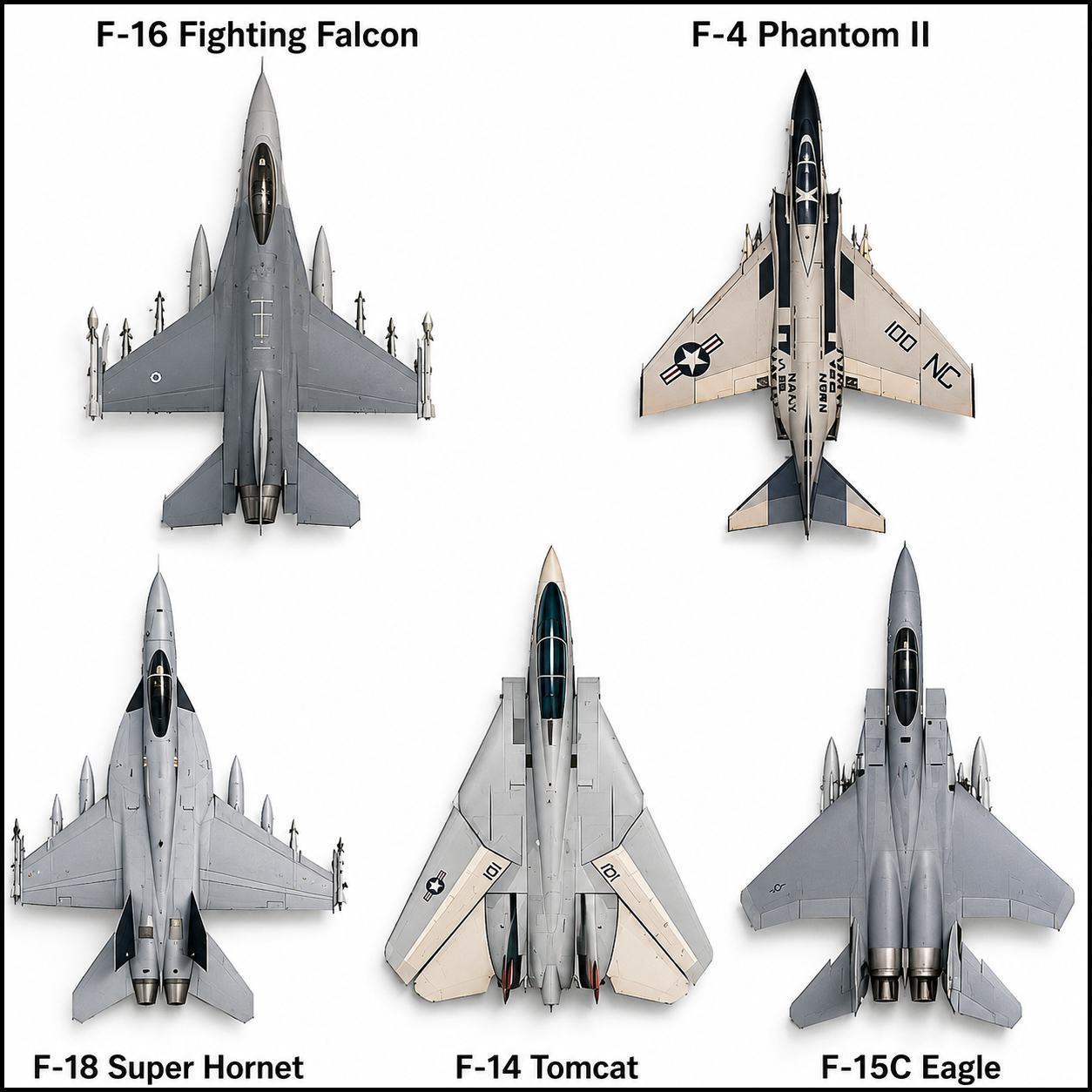 US Aircraft : F-14 | F-15 | F-16 #usa