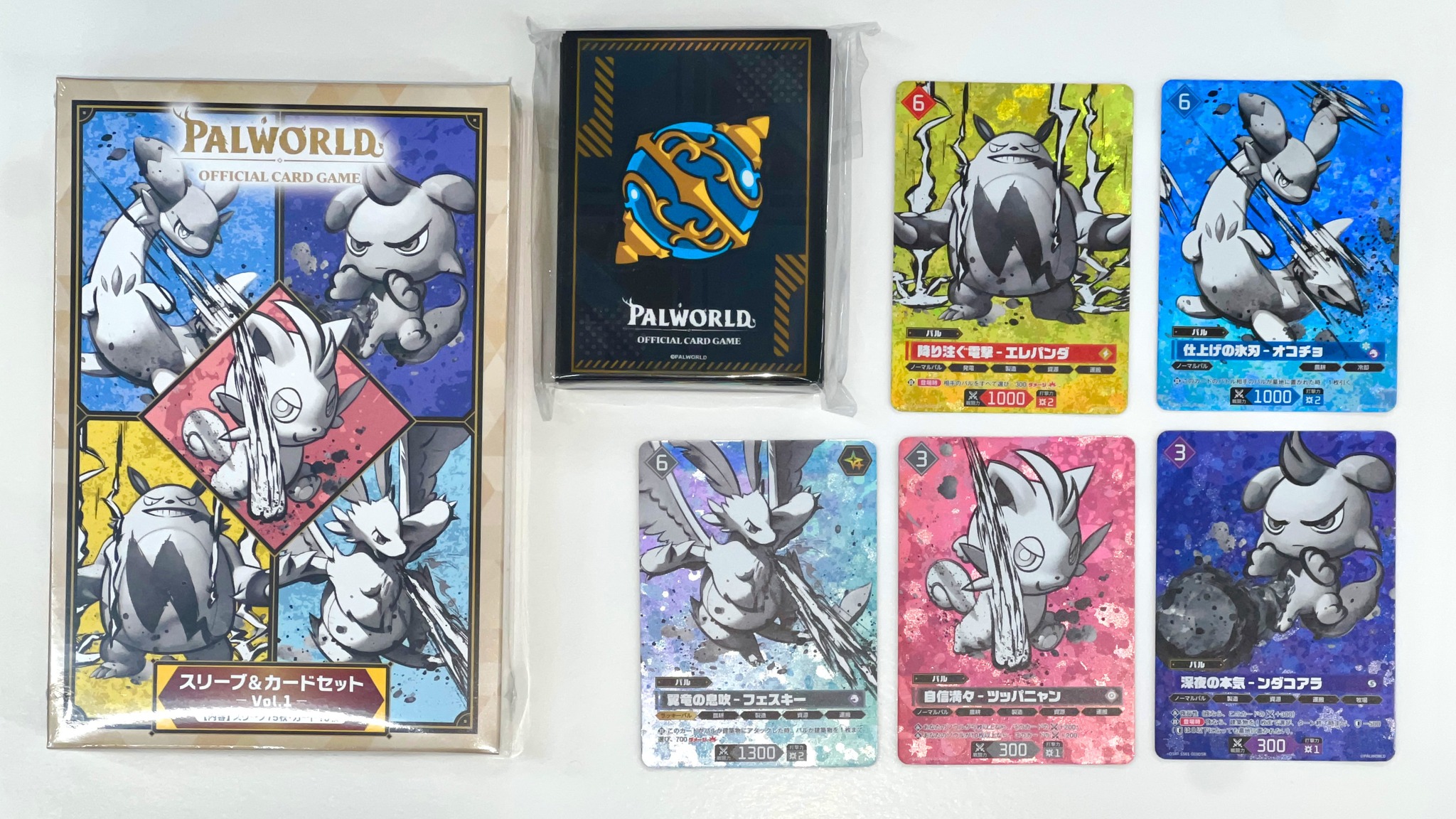 ◇―――――・ #PalworldCardGame Sleeve & Card Set Vol. 1 Now on Sale