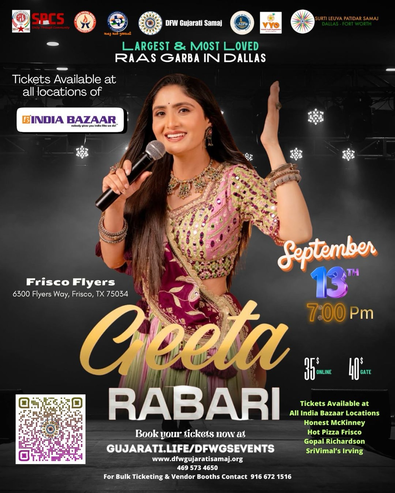 India - Garba nights are calling, Dallas! Get ready for the largest ...