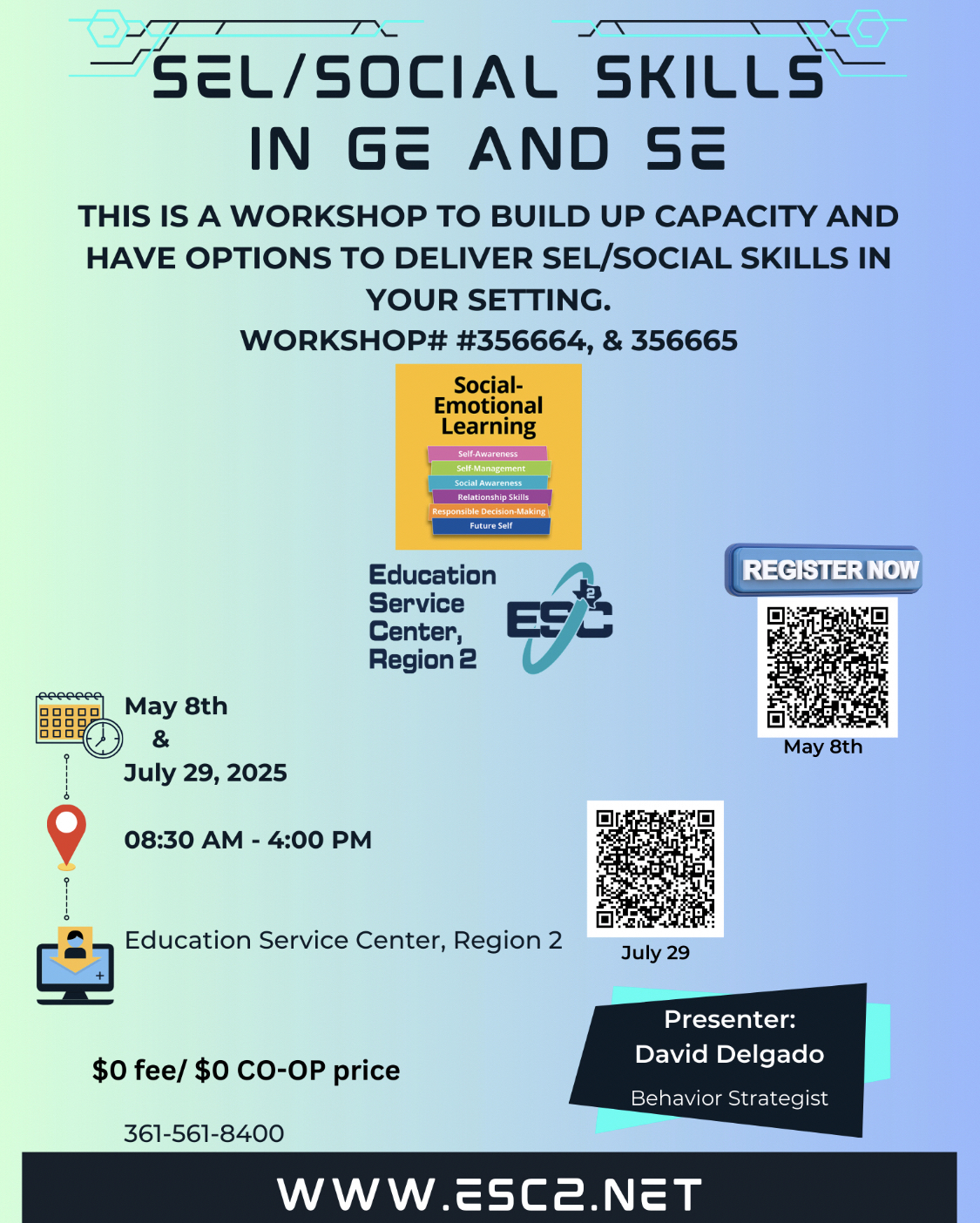 Join us for the... - Education Service Center, Region 2 | Facebook