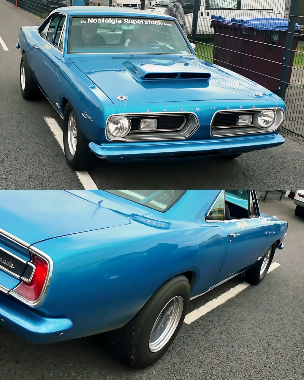 Big block killer notchback Plymouth Barracuda