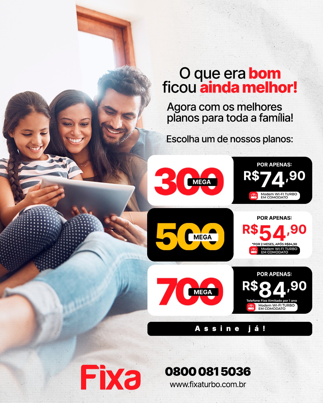 Fixa - O QUE ERA BOM FICOU AINDA MELHOR Chegou a nova era da Fixa ...
