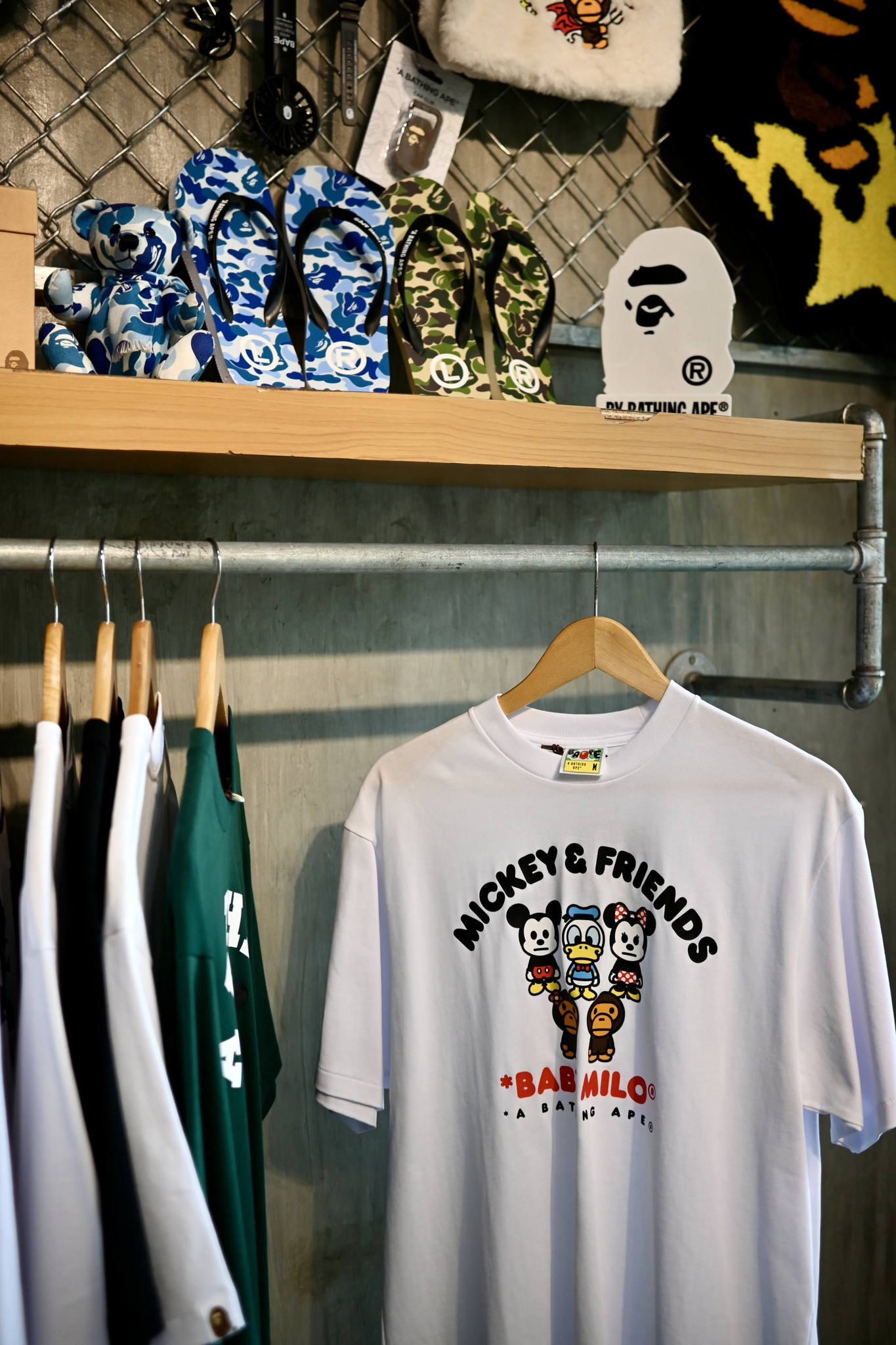 BAPE x Disney Mickey Mouse 🪄 Iconic Disney characters meet BAPE's