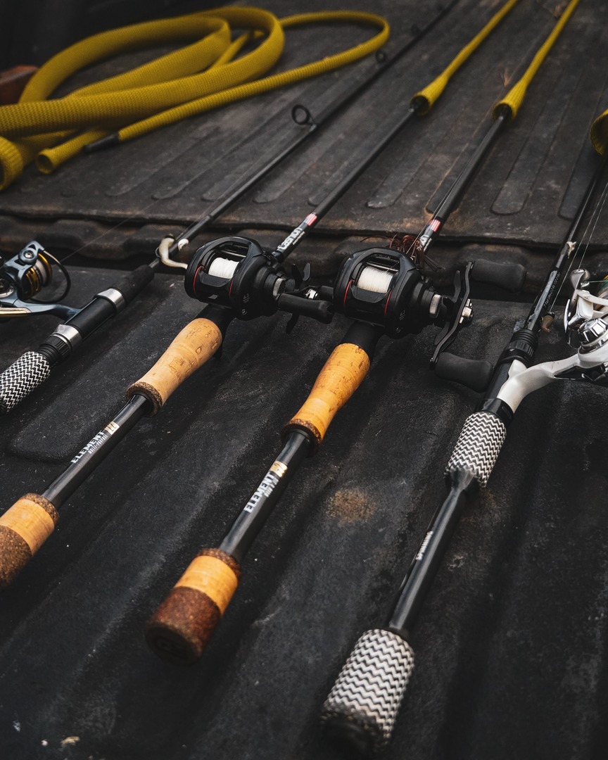 cashion custom fishing rods ICON Series Bait Finesse System Casting Rod 7'6" Light quality American Tackle graphite reel seat Cashion Element z2 Inshore 7'
