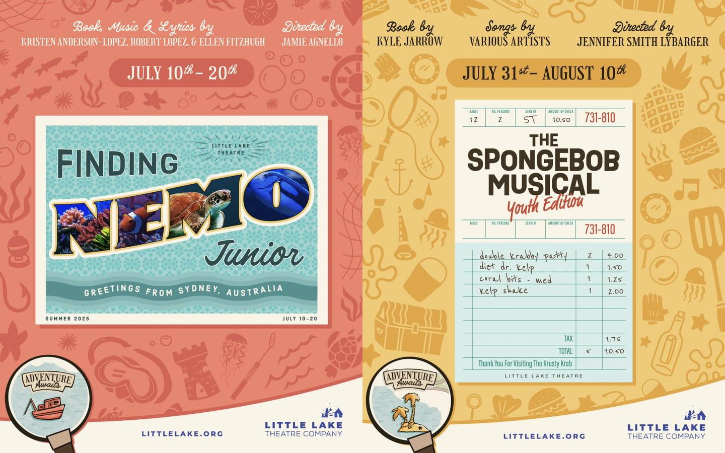 Little - AUDITION for Finding Nemo Jr. & The SpongeBob Musical: Youth ...