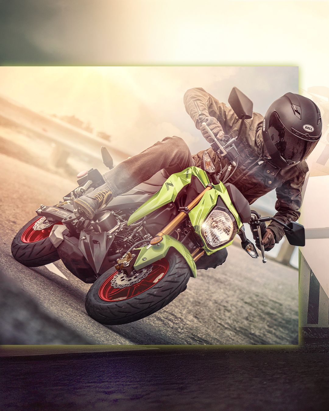 DESIGNED | TO | DEFY | The #Z125 Pro is the only mini-moto with Z