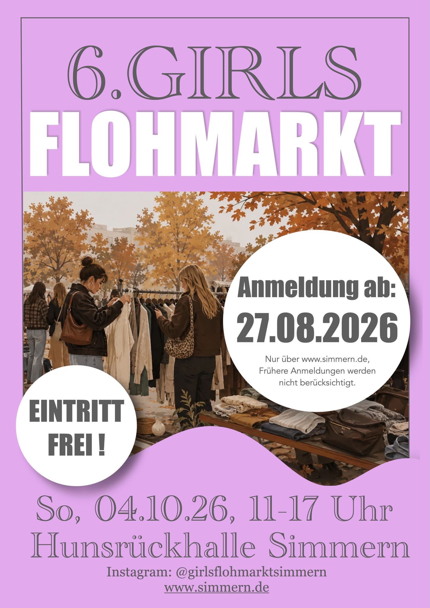 6. Girls Flohmarkt