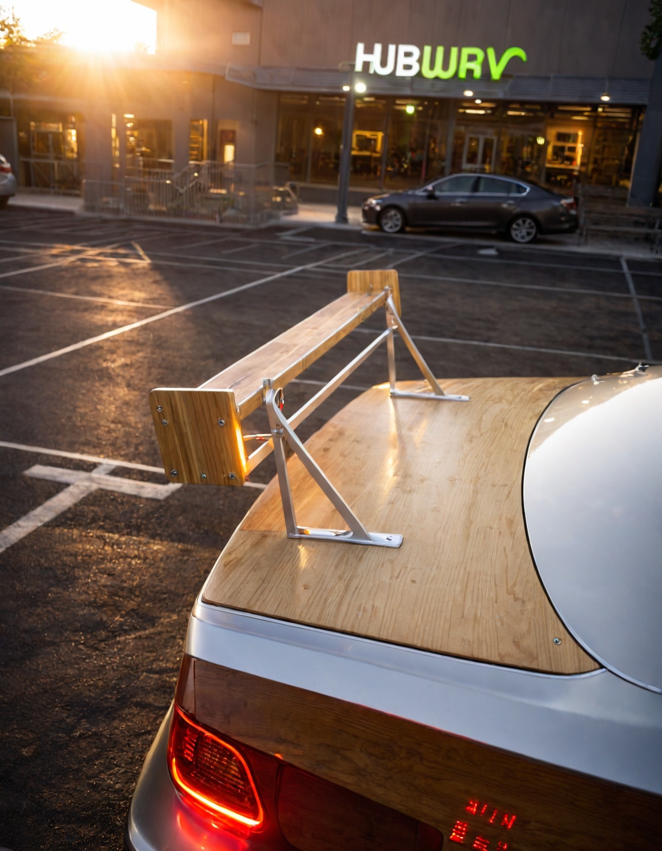 DIY - Wooden Touch Spoiler 😍💪 | Facebook