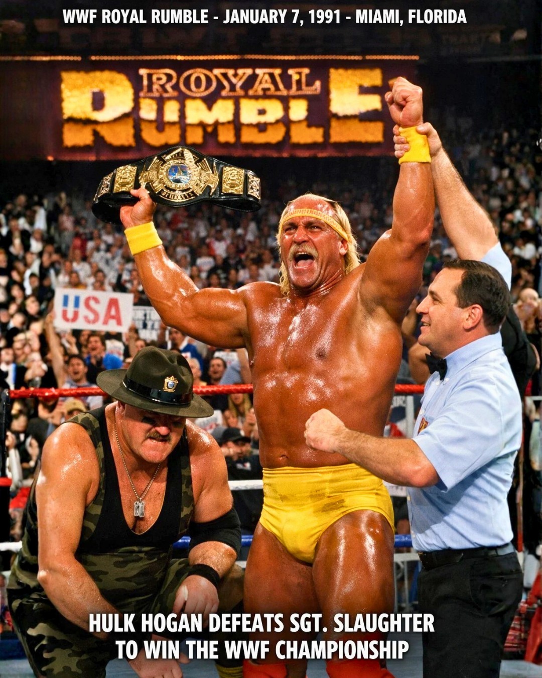 Power Play - WWF Royal Rumble 1991 (Miami, Florida) On... | Facebook