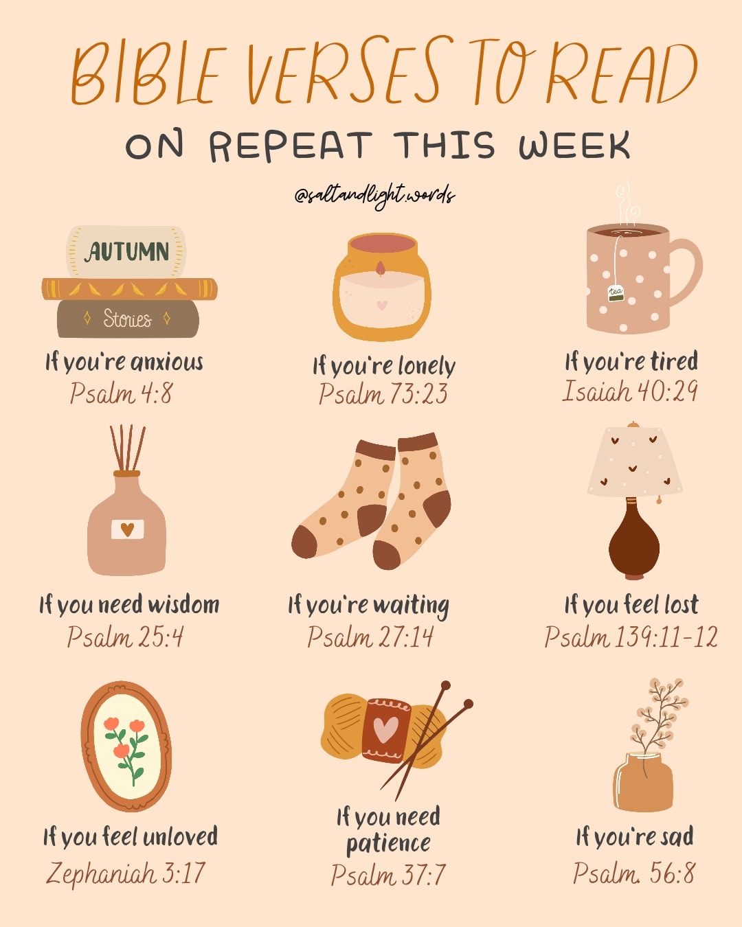 Salt - As we step into a brand-new week, let these Scriptures be your ...