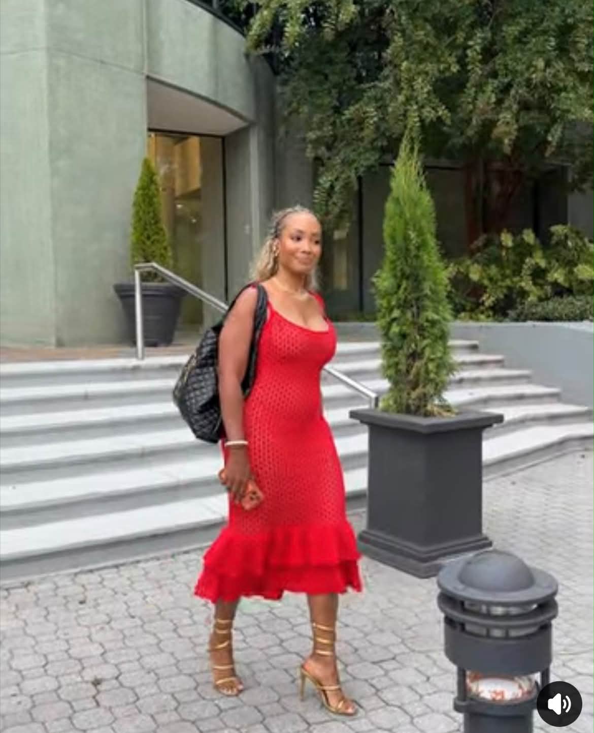 car shield lady in red dress Woman sparks and house name argument s-m