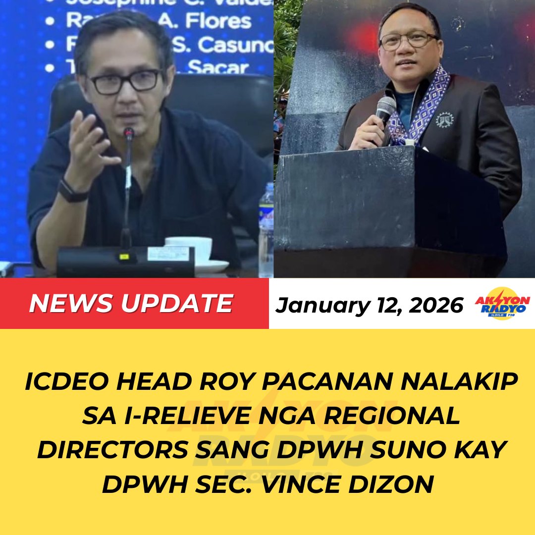 #JUST_IN: ICDEO HEAD ROY PACANAN... - Aksyon Radyo Iloilo 720 | Facebook