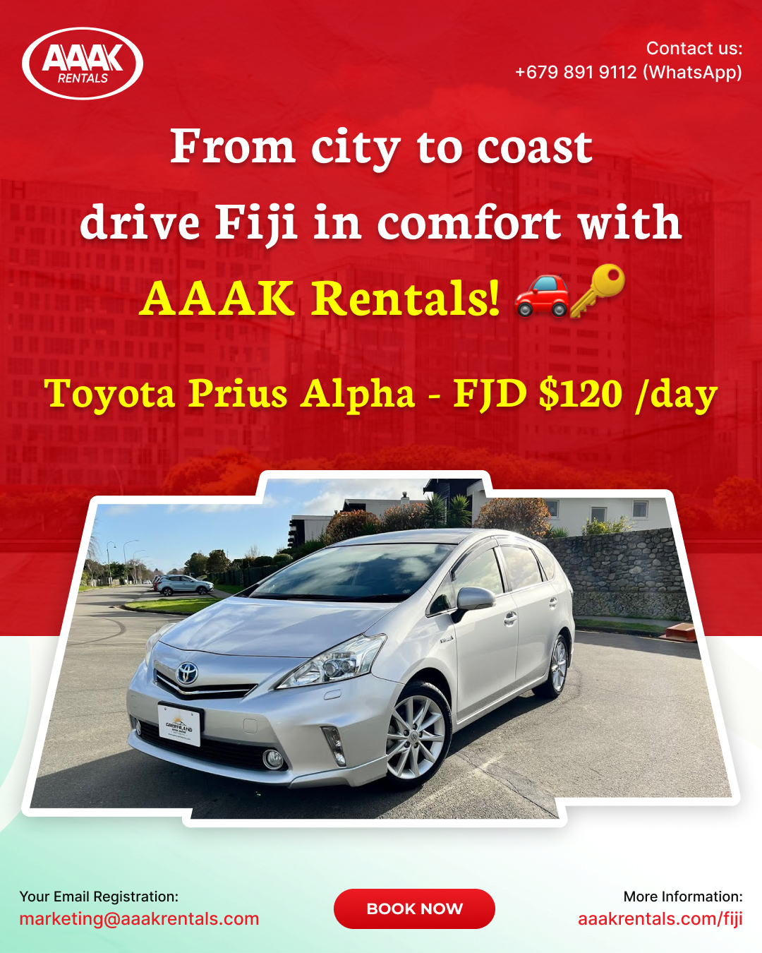 AAAK Car Rentals: Fiji Car Rental Agency Nadi Airport | Nadi