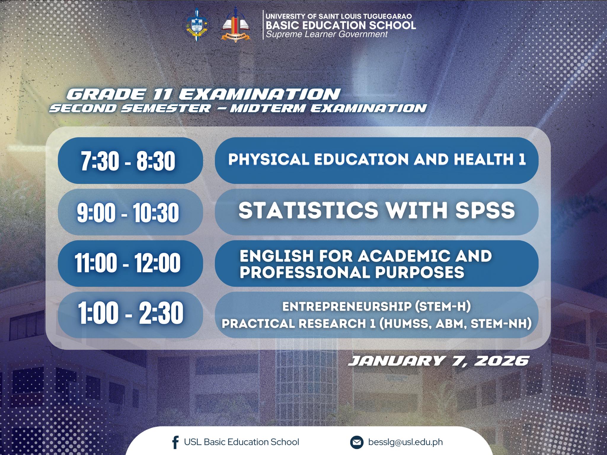 USLT Basic Education School... - USLT Basic Education School
