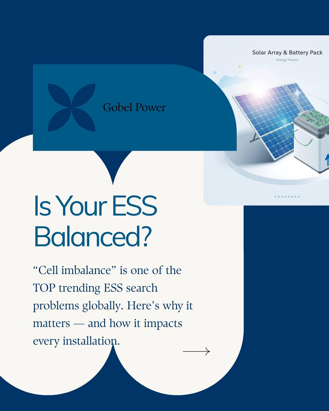 Gobel Power - 🔋 Active vs. Passive Balancing: Why It... | Facebook