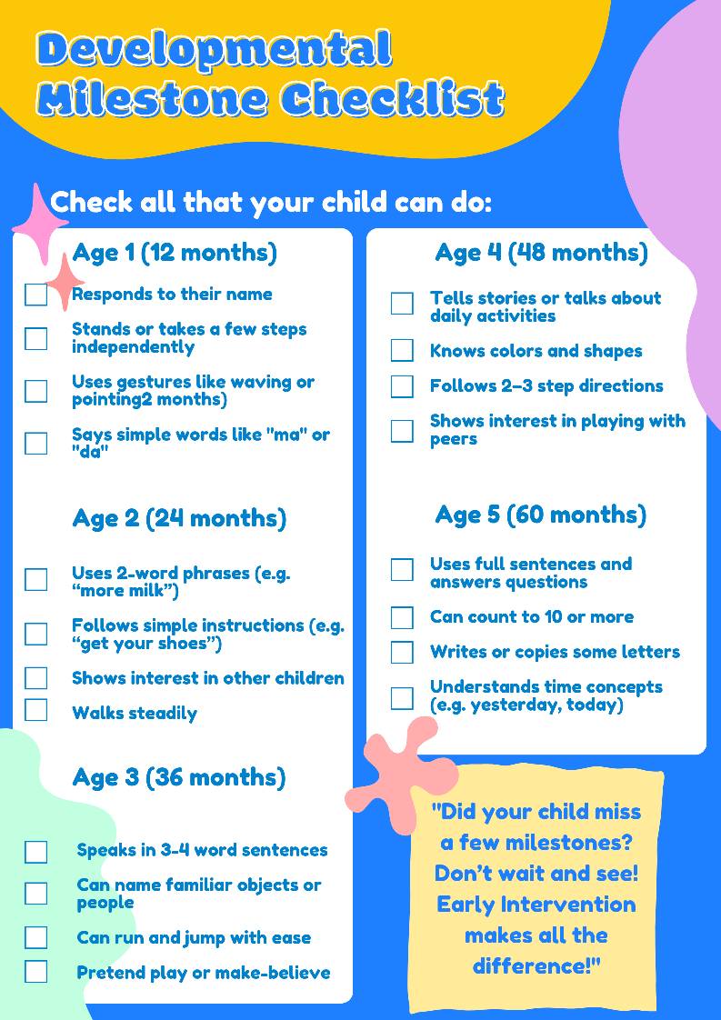 PTHSC/Special - Are Your Child’s Developmental Milestones on Track? If ...