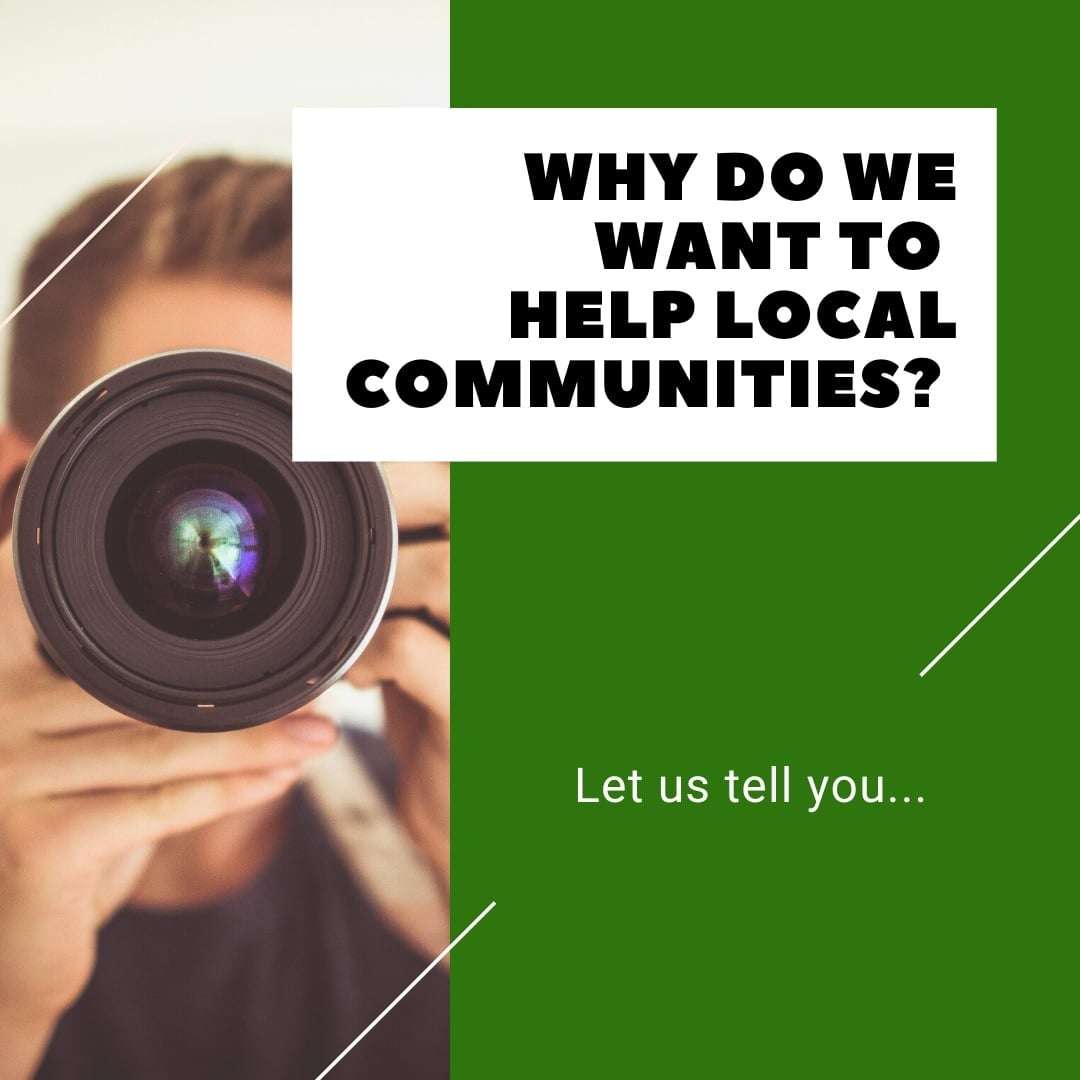 Spotted: App - Why do we want to help local communities? 🤔...