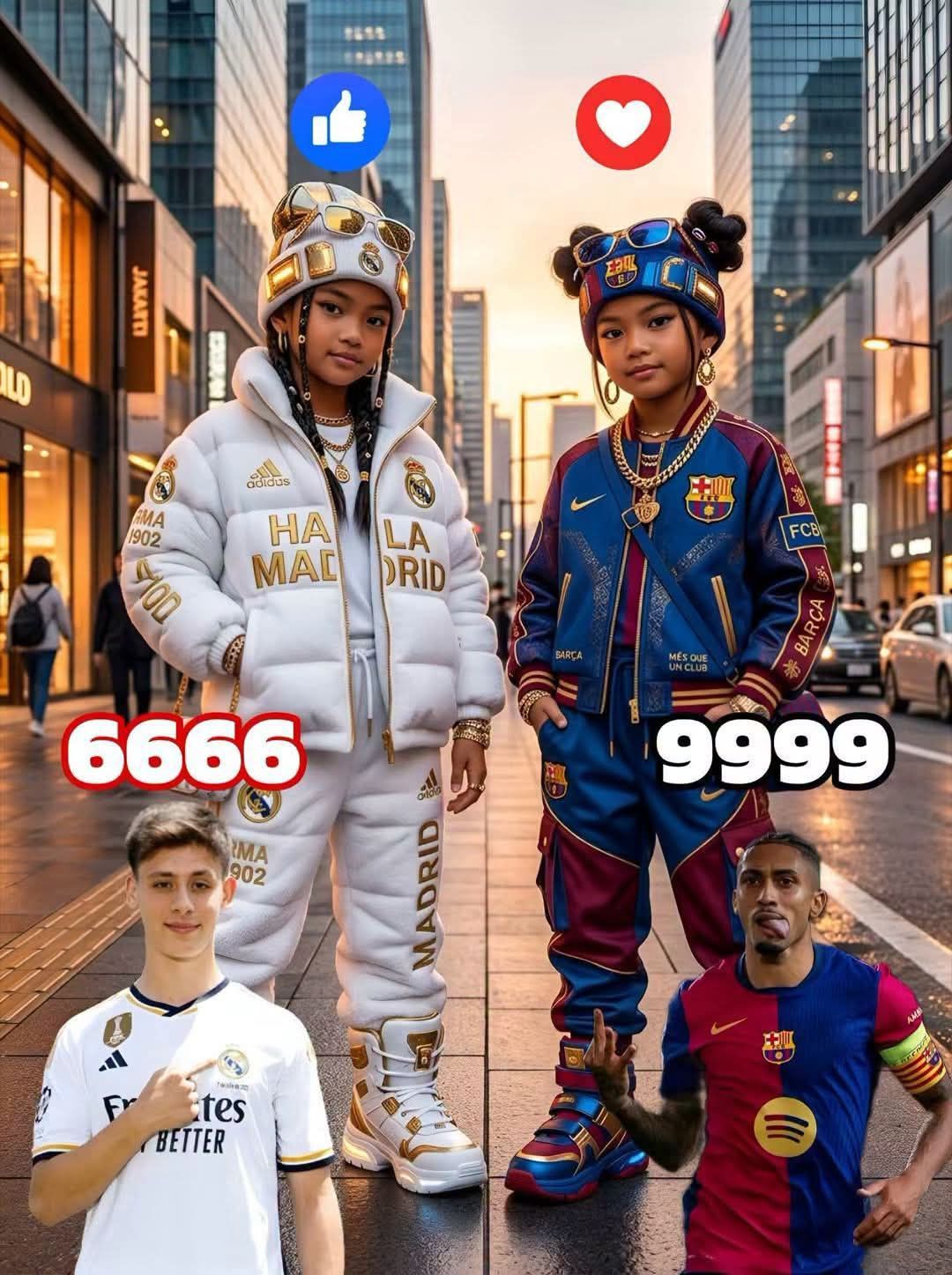 記念グッズ #9 FC Barcelona-Real Madrid Real Madrid 🆚 FC Barcelona 🔥⚽