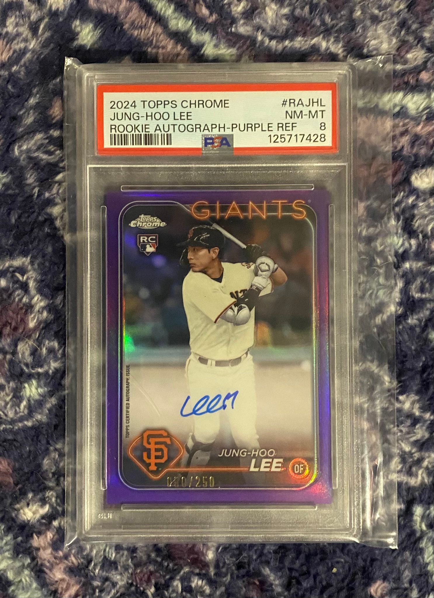 Giants fan collects sf giants autos