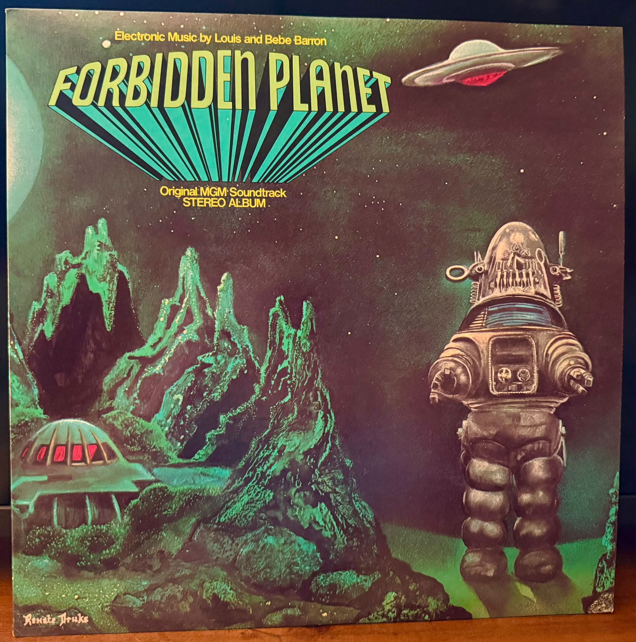 Forbidden Planet electronic sound creation