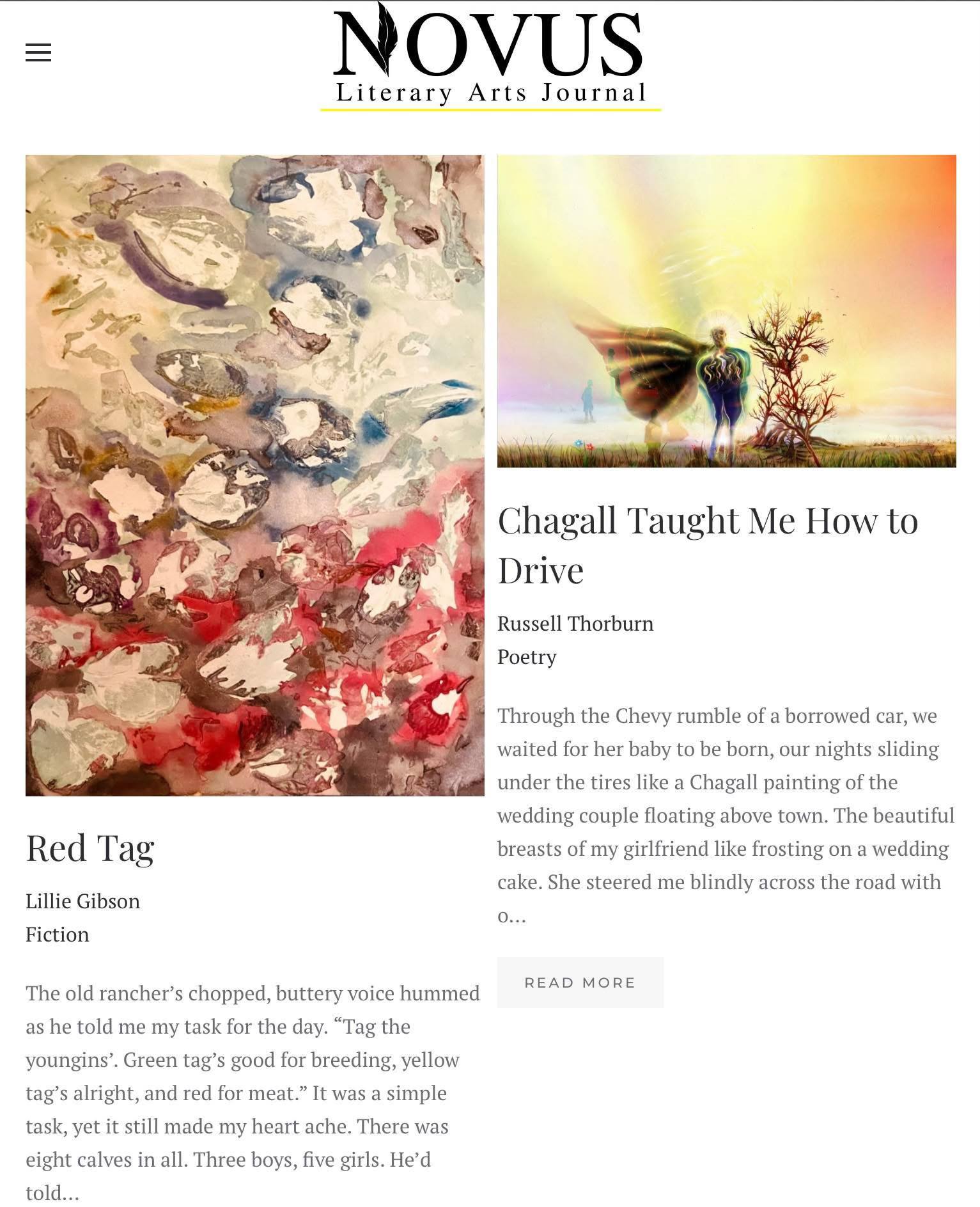 NOVUS Literary Journal | Lebanon TN