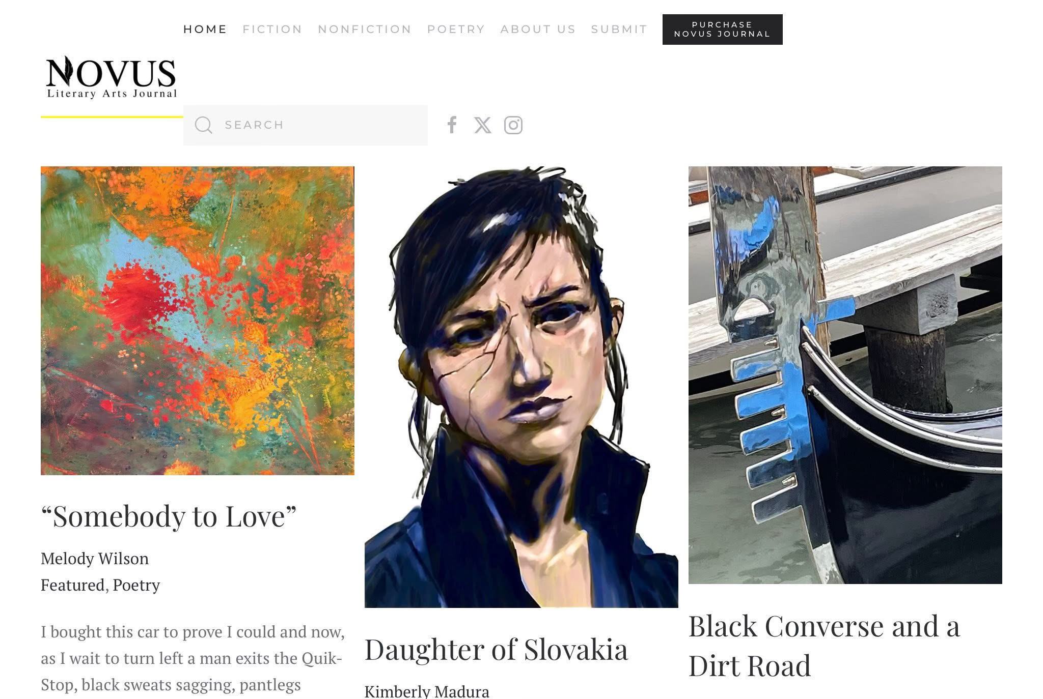NOVUS Literary Journal | Lebanon TN